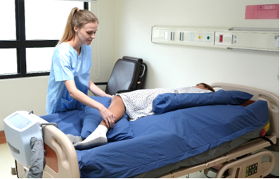 Repositioning patients to prevent pressure ulcers with care solutions